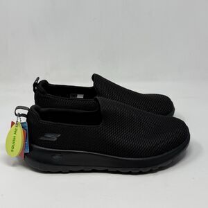 Skechers Go Walk Sneakers Mens 9 Extra Wide Black Slip On Comfort Casual Shoes